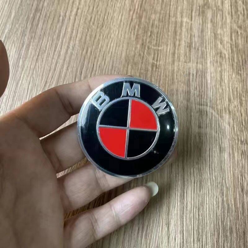 New 7pcs Car Front Emblem 7pcs Car Front Emblem Rear Badge Wheel Hub Cap Sticker for BMW E46 E90 E60 F10 F11 F20 F30 F34 F01 G20