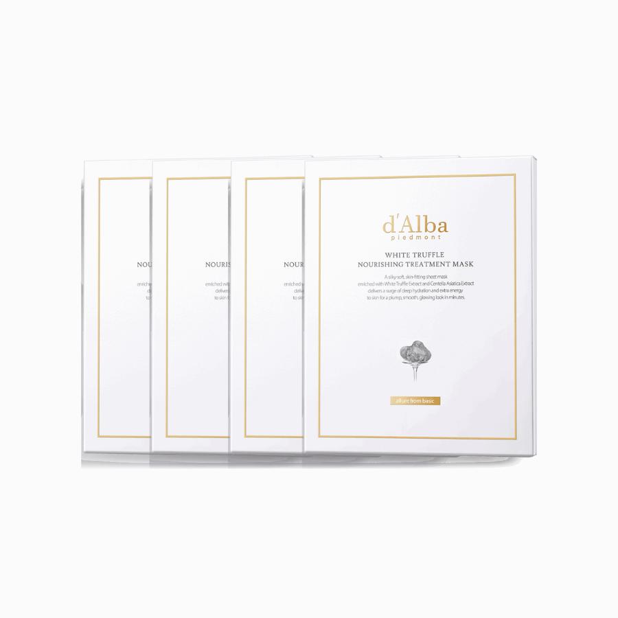 d'Alba White Truffle Nourshing Treatment Mask 4Box