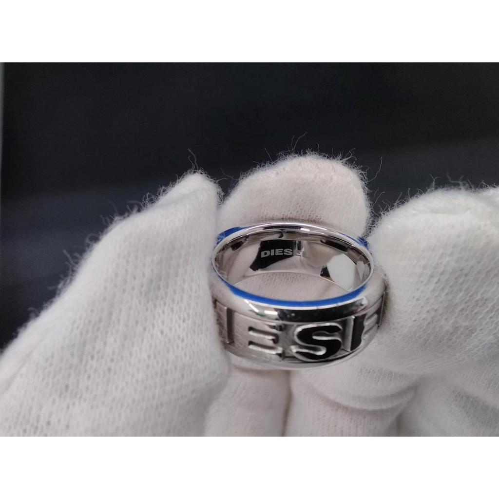 Used DIESEL steel embossed ring