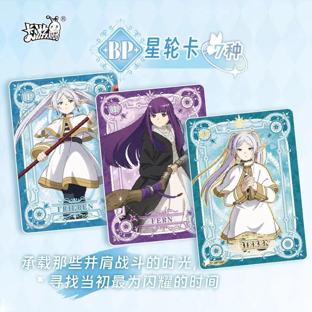 KAYOU Genuine Frieren: Beyond Journey's End Card Adventure Journey Eternal Pack Frieren Himmel Anime Collection Card Toys Gift