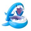 PVC Inflatable Children's Swim Ring with Canopy - Baby Water Toy Seat