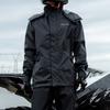 Heavy Duty Waterproof Motorcycle Rain Suit Set TPU Coated Riding Raincoat Pants Adult Scooter Delivery Riders
