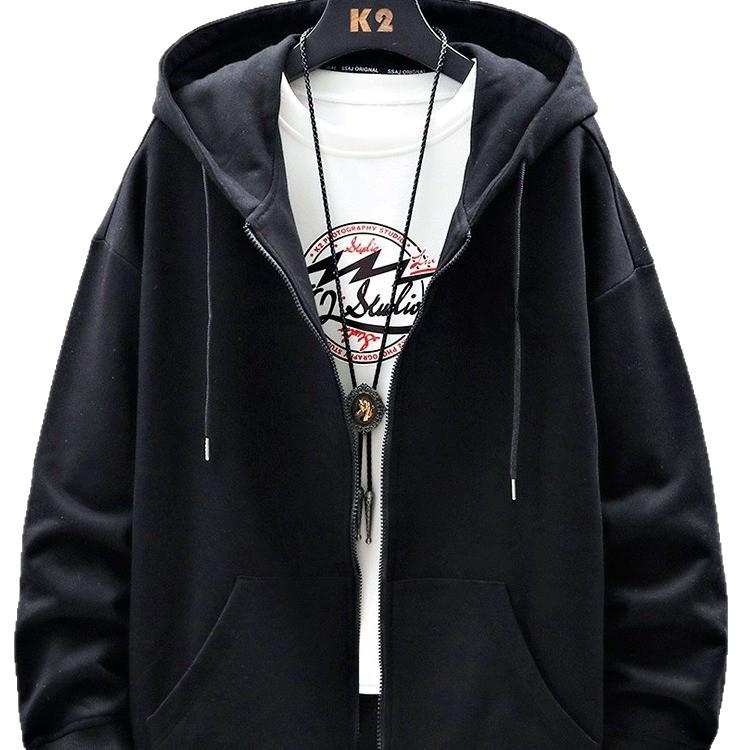 Men's Korean Style Autumn/Winter Hoodie Cardigan Jacket