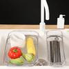 Sink Strainer Drainer Basket Stainless Steel Expandable Sink Colander Strainer Basket For Vegetables Fruits Pasta Dishes