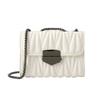 Fashion Rhombus Elegant Shoulder Women's Bag Gun Color Versatile Chain Crossbody Cosmetic Bag