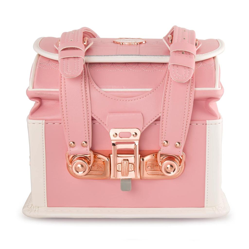 Latest Unicorn Model School Bag for Elementary School Premium Synthetic Leather and Pearl Reflective Metal Transparent Warranty Coulomb's Girls,