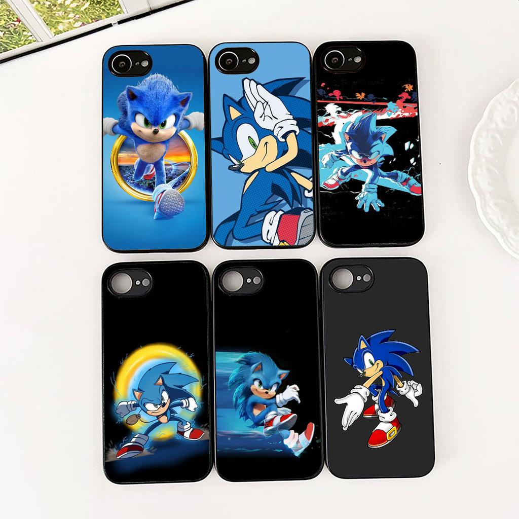 Hedgehog S-Sonics-Poster Phone Case for Xiaomi Redmi 15 15C A3 A4 A5 9A 9C NFC Note 9 8 9T 8T Pro Protective Cover
