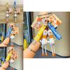 And Playful Cute Goose Keychain With Long Legs Silicone Cartoon Keyring