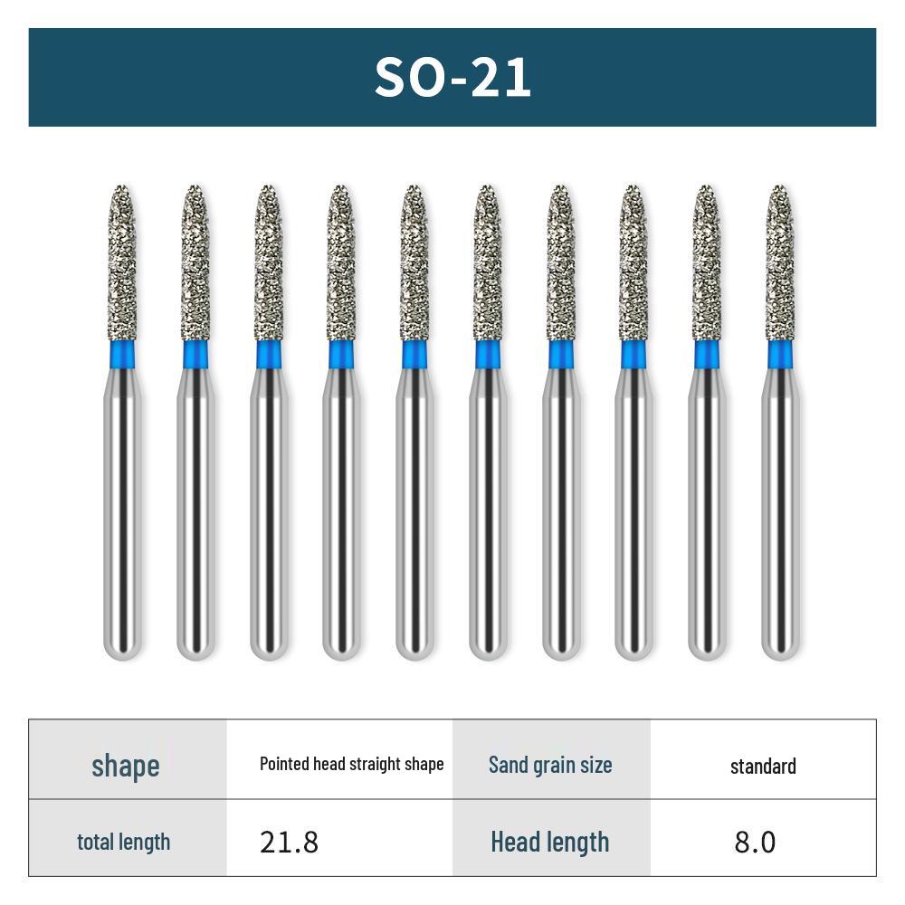 High-Speed Diamond Dental Burs for Polishing, Grinding, and Oral Care