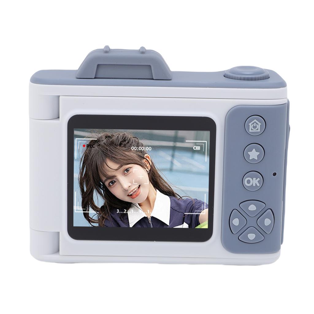 Digital Camera 66MP 2.5K 16x Zoom 2.4 Inch LED Fill Light 180 degrees  Flip Screen Video Camera Selfie Camera