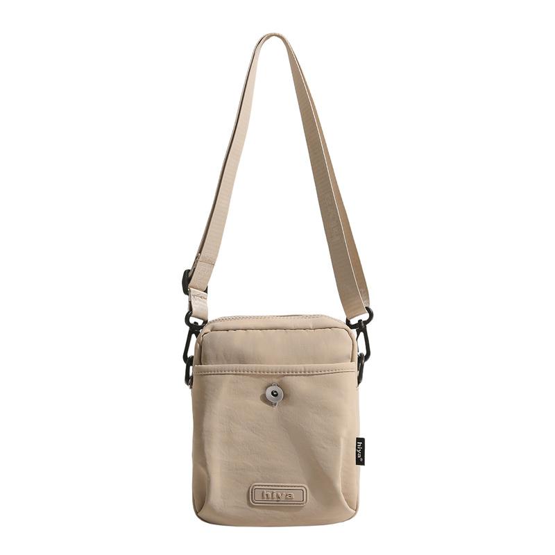 Tooling Style Small Square Bag Unisex Outdoor Crossbody Bag Waterproof Mobile Phone Shoulder Bag
