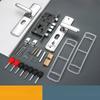 Stainless Steel Thickened Anti-theft Door Lock Universal Multifunctional Anti-theft Door Handle Lock Hardware Accessories