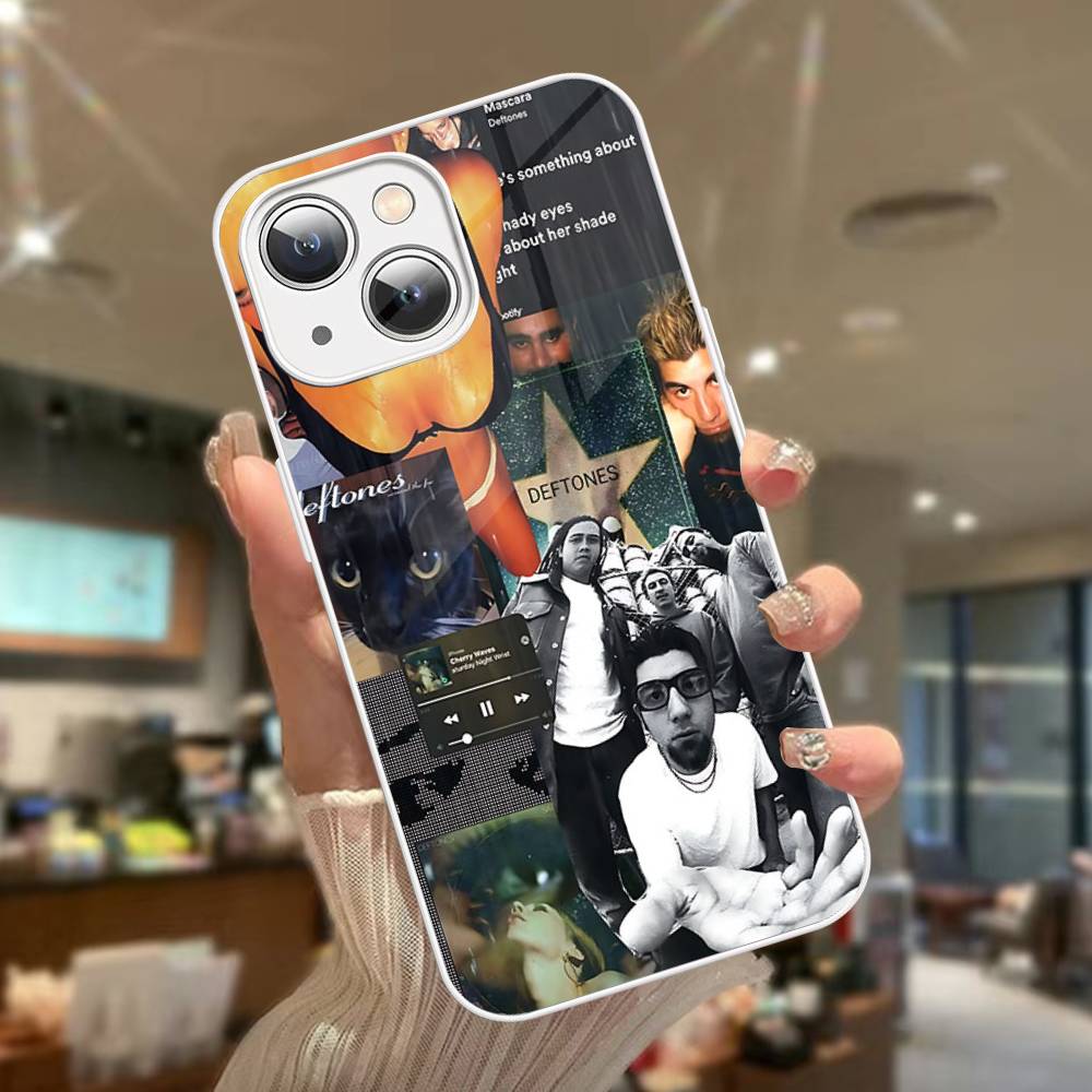 

Hip Hop Singer Classic Band D-Deftones Tempered Glass For Iphone 14 13 12 11 Pro Mini XS MAX 14Plus X XS XR Cover iphone 12pro max