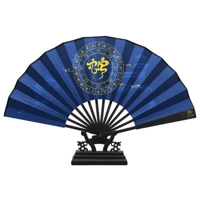 Zodiac Constellation Folding Fan Chinese Style Chinese Ancient Style Student Party Sister Raw Silk Summer Daily Gift Folding Fan