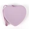 Cute Silicone Coin Purse Waterproof Solid Color Small Wrist Wallet Zipper Heart-shaped Travel Sundries Storage Bag