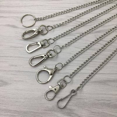 Carteira de aço cinto corrente calças calças chaveiro anti-perdido