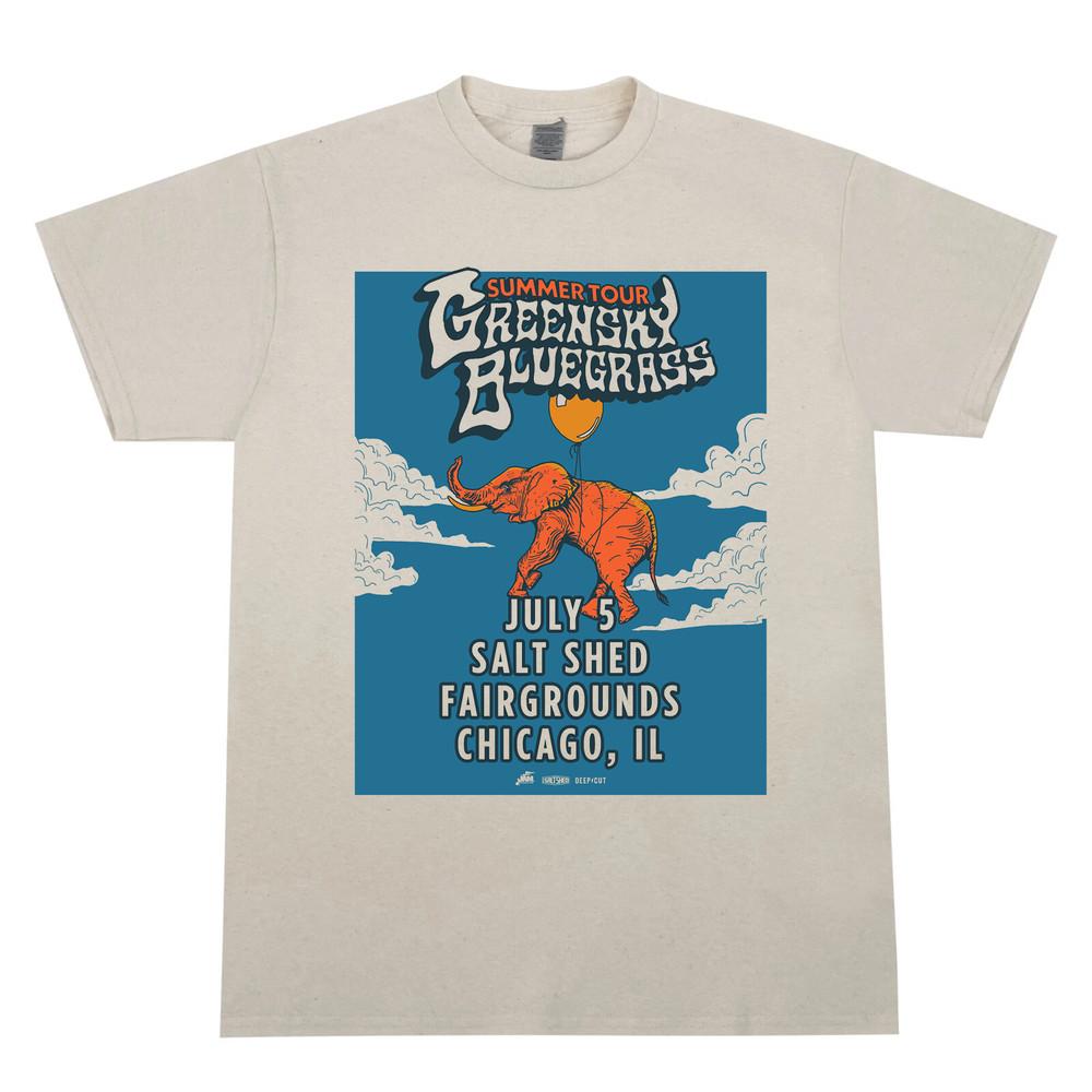 Greensky Bluegrass Band Letní turné PLNÁ velikost S-5XL SS1031 Unisex tričko