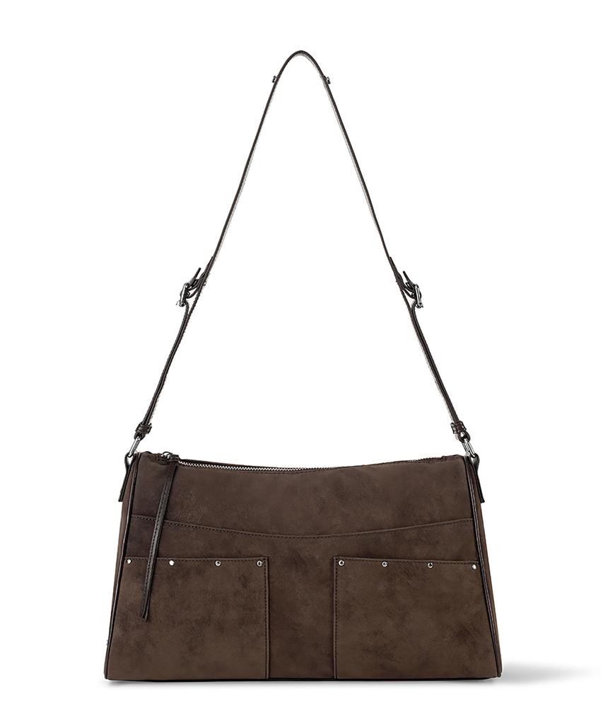 Fennec Bash Bag - Suede Brown