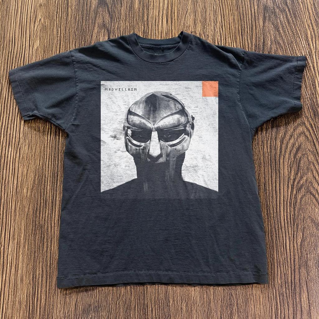 CALDO! Mf Doom Madvillainy Madvillain T-shirt Nera Unisex Taglia S-5XL