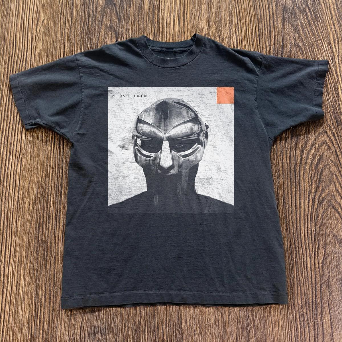 HOT! Mf Doom Madvillainy Madvillain Unisex Black T-shirt Size S-5XL L
