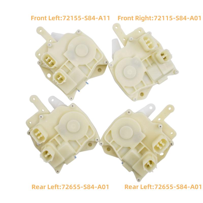 Front Rear Left Right 72155-S84-A11 72115-S84-A01 72655-S84-A01 72615-S84-A01 Door Lock Motor Actuator Assembly for Honda Accord Rear Left