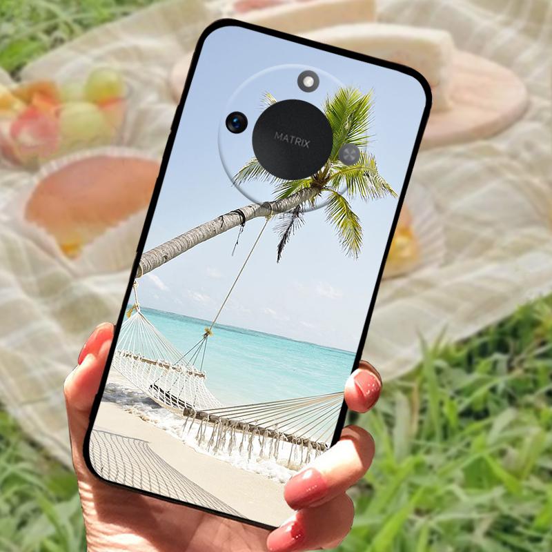 For Honor X9C Smart 5G Case Shookproof Silicone Soft TPU Phone Bumper Cover For Huawei Honor X9C 5G Cartoon Fundas Coque Cases