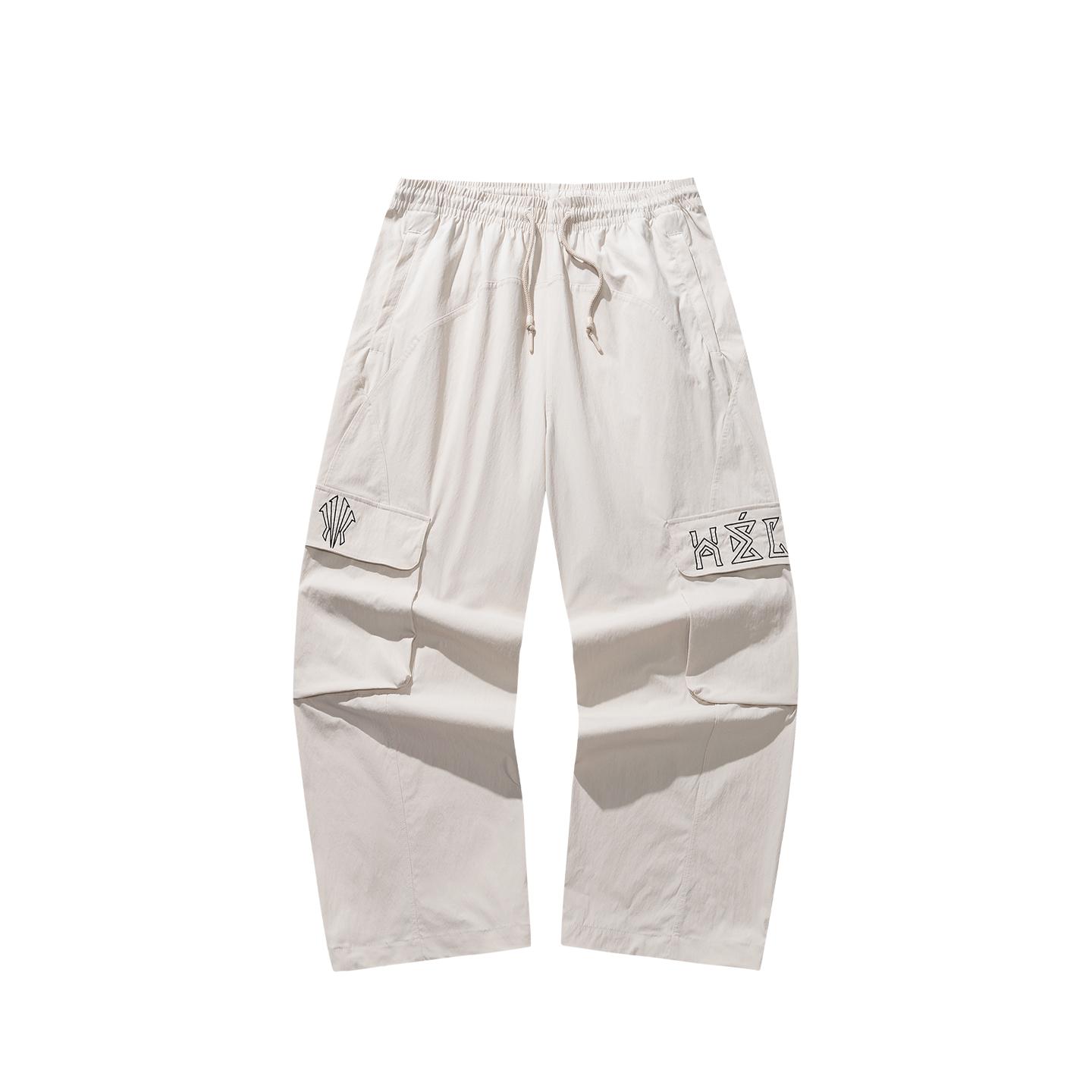 

Anta Kyrie Basketball Series Woven Sports Long Pants 2026 Spring Casual Pants Unisex Pants Mud-Gray 972611504-1 S