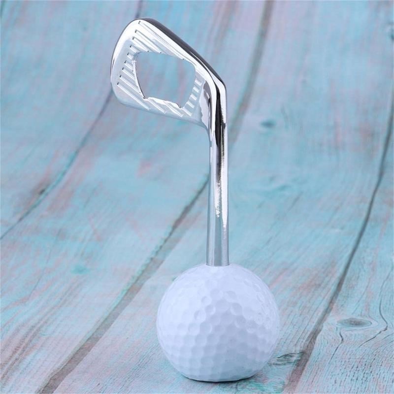 Portable Zinc Alloy Beer Bottle Opener Golf Putter Bottle Lid Remover for Parties and Gatherings Wedding Return Gift
