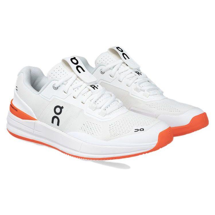 On The Roger Pro Clay Comfortable Shock Absorpti N-Slip Wear-Resistant Breathable Low-Top Training Running Shoes Men Sneaker White 3MD10720256
