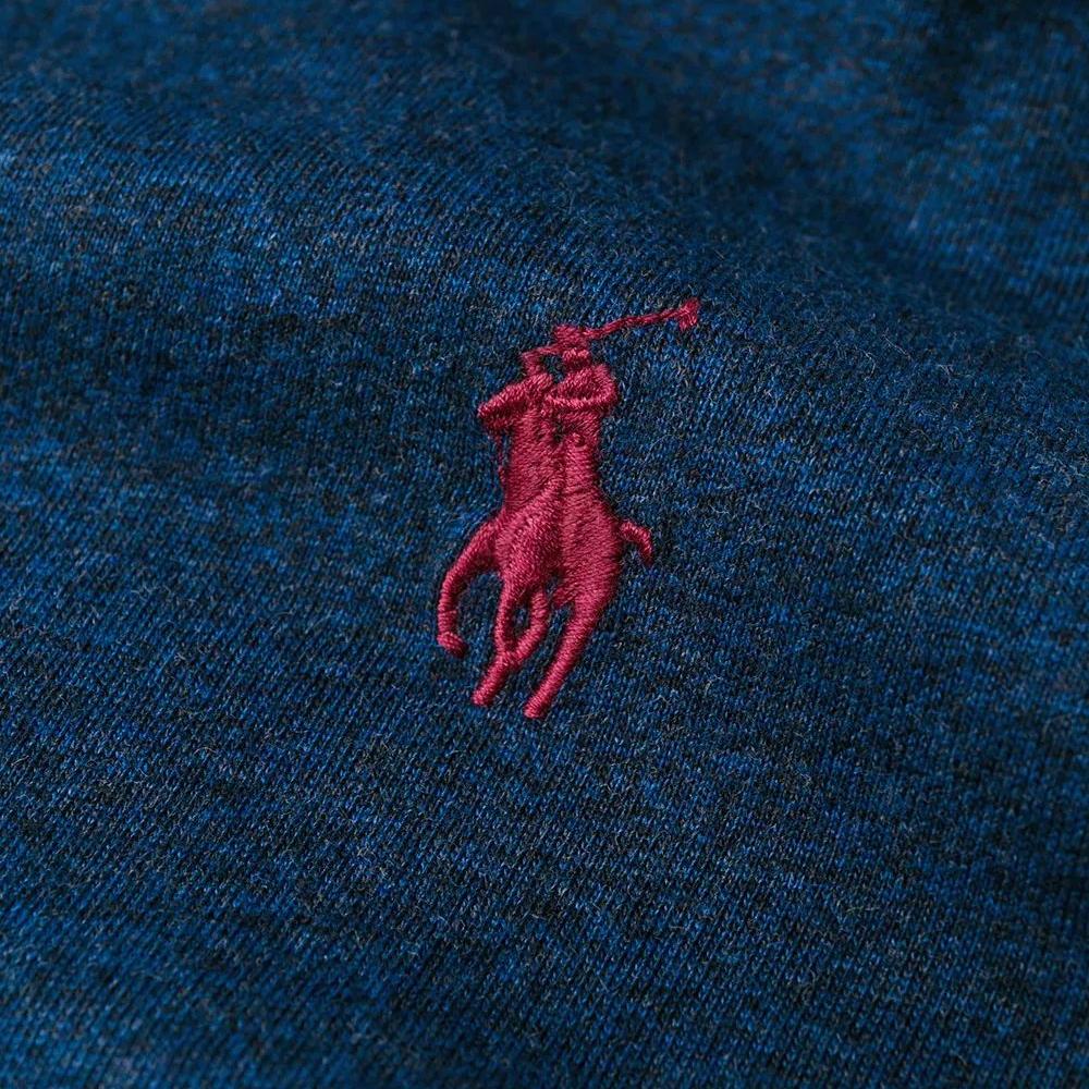 Polo Ralph Lauren Pony Logo Embroidered Crew Neck Long Sleeve Pullover T-Shirt Men tops 710671468-029