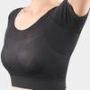 Chaleco Absorbe Sudoración Axilas Malla Secado Rápido Forma Camiseta Transpirable Absorción de Sudoración Manchas Anti-Sudor Seda de Leche