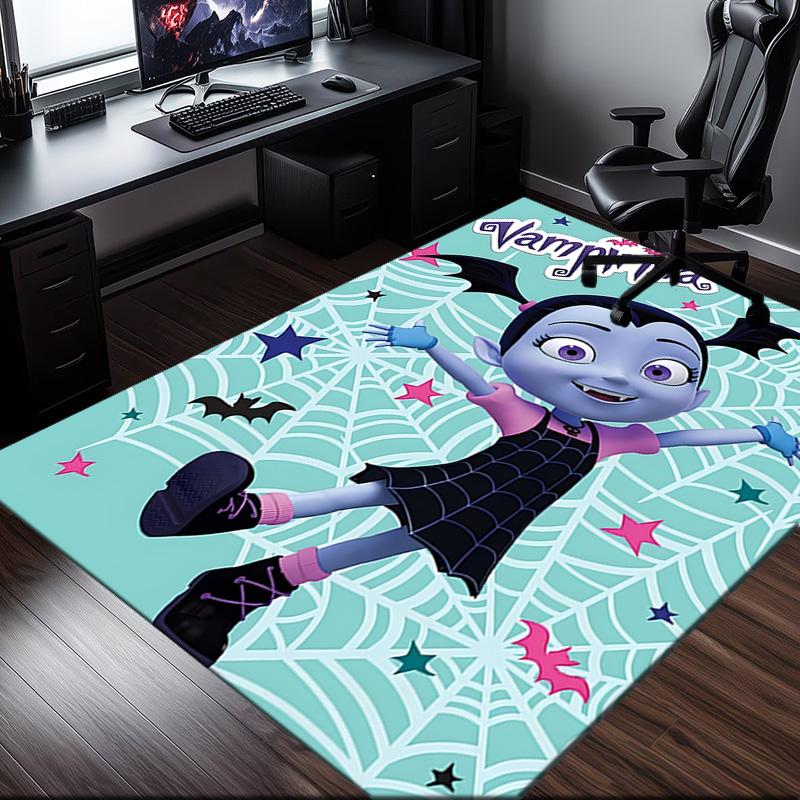 1PC Vampirina  Rug for Livingroom,Bedroom, Palyroom, Chair Rug, Area rug, Game Carpet, Large Size Rug Fan Christmas gift