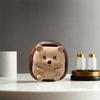 Wooden Animal Sculpture Creative Interior Decoration Figurine Cute Hedgehog Statue  Cabinet