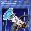Bluetooth Headset V5.3, Wireless Bluetooth Earpiece 30Hrs HD Calling,LED Display Hands-Free Bluetooth Earphone for Driving/Business/Office, Black