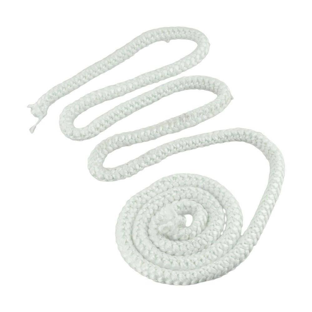 2m Fiberglass Fire Rope Insulation Fireproof Sealing Strip for Wood or Pellet Fireplaces