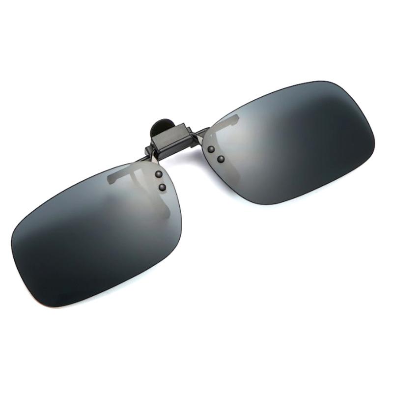 

Зажим для солнцезащитных очков для вождения в режиме дневного и ночного видения, откидной зажим для солнцезащитных очков с антибликовым покрытием