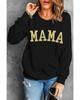 Azura Exchange MAMA Glitzer Grafik Sweatshirt