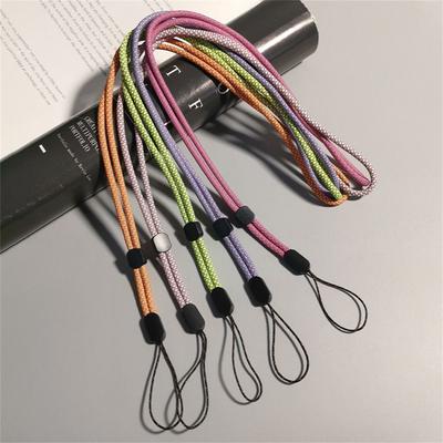 Cordão Fluorescente Longo para Telefone Ajustável Corrente para Celular Universal Alça para Celular Alça para Chaves