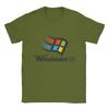 Windows 95  T Shirt Summer  Cotton T-Shirts For Men Fashion Pattern Tshirt Short Sleeve Vintage Tees