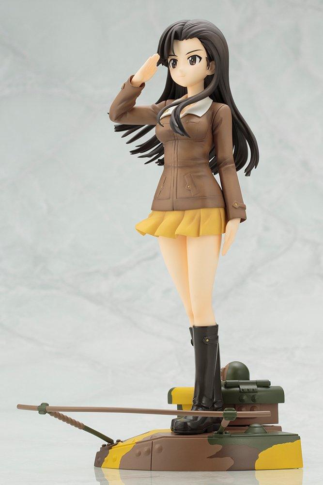 Kotobukiya Girls Panzer Movie Version Kinuyo Nishi Scale PVC Painted Finished Figure & 1/7