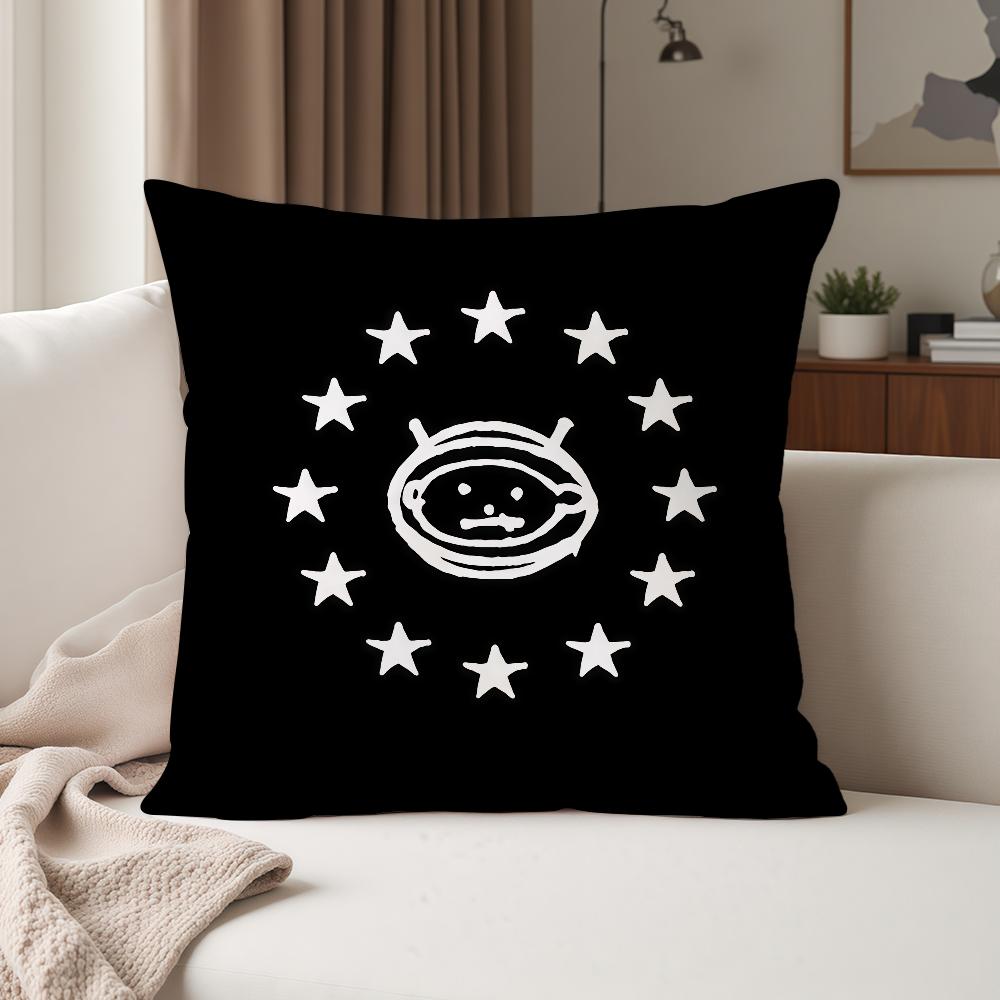 

Band UU2 Cool Pillow Case Suitable For Bedrooms Living Rooms Cars Home Decoration 30cmx30cm