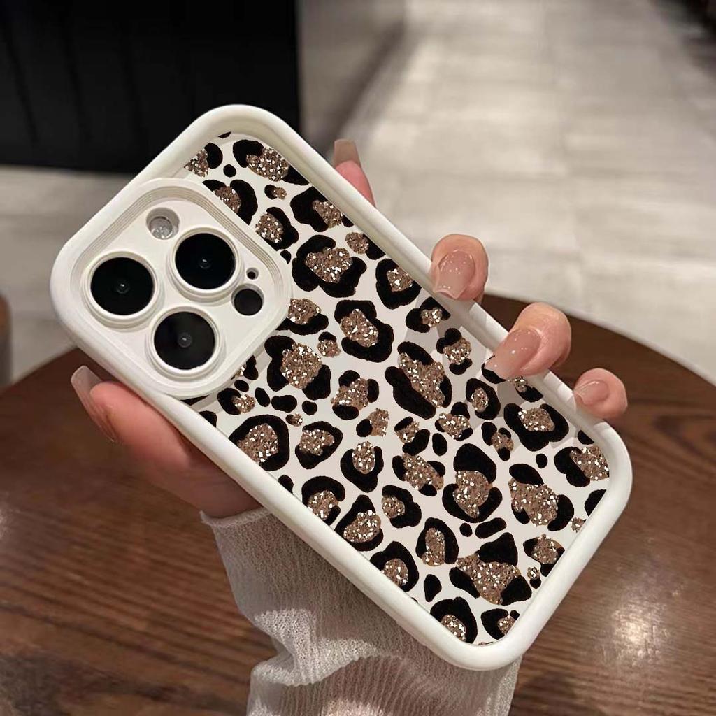 Fashion Leopard Print Case for Xiaomi Redmi Note 15 14 13 Pro Plus 5G 12 11s 4G Redmi 15 15C 14C 13C 12C Shockproof Cover Coque
