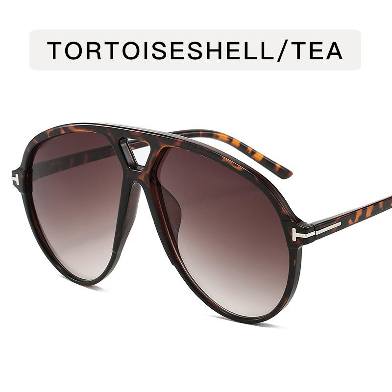 European American Style Sunglasses for Women Pilot Shape Big Size Men's Sun Glasses Driving Hiking Woman Sunglass