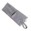 Hot Iron Holder Bag Heat Resistance Hanging Hot Hair Tool   Bag Curling Iron Travel Case Gray