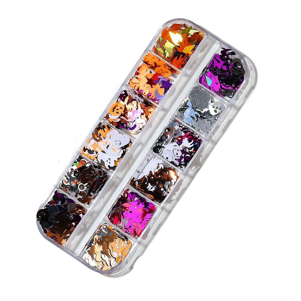

Nail Salon DIY Nail Materials Nail Jewelry Halloween Nail Art Sequins Paillettes Glitter Flakes 01