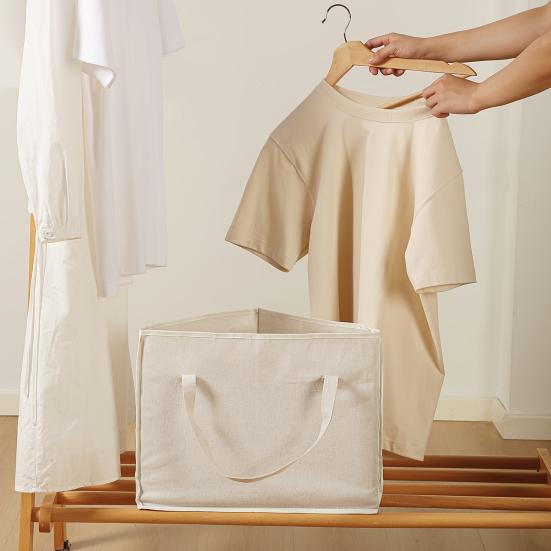 Clothes Hanger Caddy Triangular Storage Bag with Handles Base Plate Wardrobe Clothes Hanger Organizer for Bedroom Cloakroom Laundry Room Storage