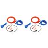 1500W Car Power Amplifier Wiring Kit 8GA Car Subwoofer Cable 60 AMP Fuse Holder Subwoofer Speaker Line 18GA for Car Modification Fuse Holders1
