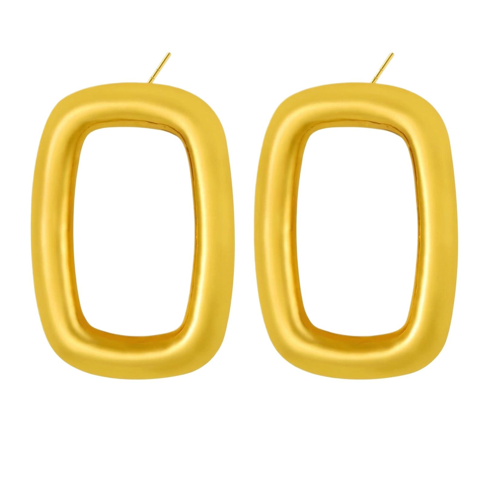 Stainless Steel Earrings for Women Vintage Luxury Stylish Titanium Steel Jewelry