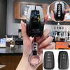Zinc Alloy Car Remote Key Case Cover For S1 CHR Prado 2017 2018 Prius Camry Corolla RAV4 2020 2022 2023 2024 Car Accessories JH0