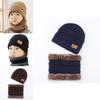Gorro de Tricô Para Crianças Aquecimento de Inverno Com Design de Topo Alto Para Esportes ao Ar Livre e Atividades na Neve